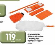 Goldenmarc 5 Piece Microfibre Cleaning Set