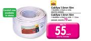 Radian Cab Tyre 1.0mm 10m Each