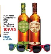 Southern Comfort Or Lime With Sunglasses In Gift Pack-750ml