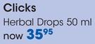 Clicks Herbal Drops-50ml Each