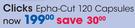 Clicks Epha-Cut Capsules-120's Per Pack