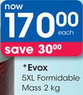 Evox 5XL Formidable Mass-2kg Each