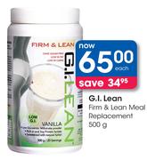 G.I. Lean Firm & Lean Meal Replacement - 500g