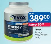 Evox Synergy Whey Protein-1.6kg Each