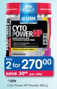 USN Cyto Power HP Powder-2 x 400g