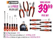 Stramm Plier Set-3 Piece
