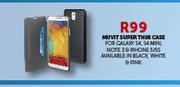 Muvit Super Thin Case For Galaxy S4, S4 Mini Note 3 & iPhone 5/5s