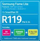 Samsung Fame Lite On SmartPlan 50