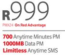 Blackberry Z30 Smartphone-On Red Advantage