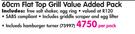 Anvil 60cm Flat Top Grill Value Added Pack