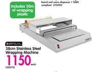 Anvil 38cm Stainless Steel Wrapping Machine