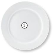  Aro Round Ceramic Platter-40cm