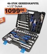 46 Stuk Gereedskapstel 1/2" Dryfsok