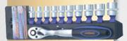 Socket Sets 11 Piece Drive-1/2"