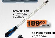 Power Bar 1/2" Drive-450mm