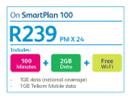 Apple iPhone 4s 8GB-On SmartPlan 100