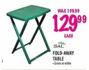 Sal Fold-Away Table-Each