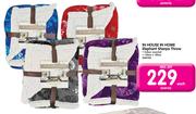 In House In Home Elephant Sherpa Throw Assorted-150cm x 180cm Each