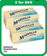 Marvello Margarine Brick-2 x 1kg