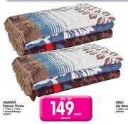Aranda Firenze Throw-170cm x 170cm Each