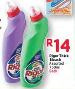 Rigor Thick Bleach Assorted-750ml Each