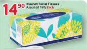 Kleenex Facial Tissues Assorted-180s Each