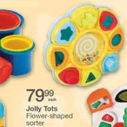 Jolly Tots Flower-Shaped Sorter Each