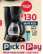 Counter Point Coffee Maker