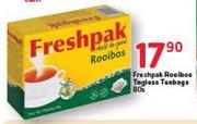 Freshpak Rooibos Tagless Teabags- 80's