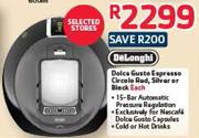 Delonghi Dolce Gusto Espresso Circolo Red , Silver Or Black