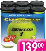 Denlop Championship Value Pack -Per 6 Pack
