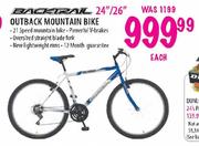Backtral Outback Mountain Bike-24"/26" Each