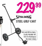 Slading Steel Golf Cart 