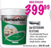 Homestead Standard Colours-20L Each