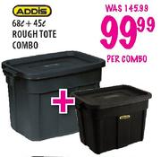Addis Rough Tote Combo-68L + 45L Per Combo