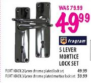 Fragram 5 Lever Mortice Lock Set
