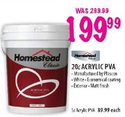 Homestead Classic Acrylic PVA-20L