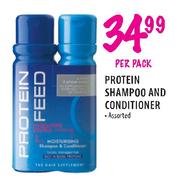 Protein Shampoo and Conditioner Assorted-per pack