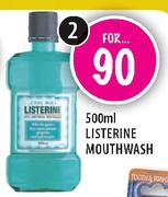 Listerine Mouthwash-2 x 500ml