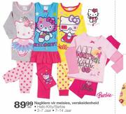 Nagklere vir Meisies Barbie-Per Stel