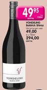 Vondeling Baldrick Shiraz-6*750ml
