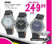 Jeep Analogue Watches-Each