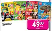 Lets Go Learning I Love Sticker Book-Each