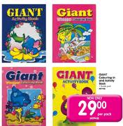 Giant Colouring in And Activity Book-Duoble Pack