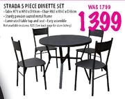 Strada Dinette Set-5 Piece