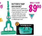 Vermark Butterfly Mop And Bucket
