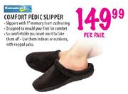 Homemark Comfort Pedic Slipper-Per Pair