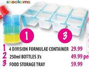 Snookums Food Storage Tray