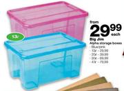 Big Jim Alpha Storage Boxes-20L 
