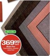Multi-Flor Fascination Carpets Assorted 2m x 3m-Each